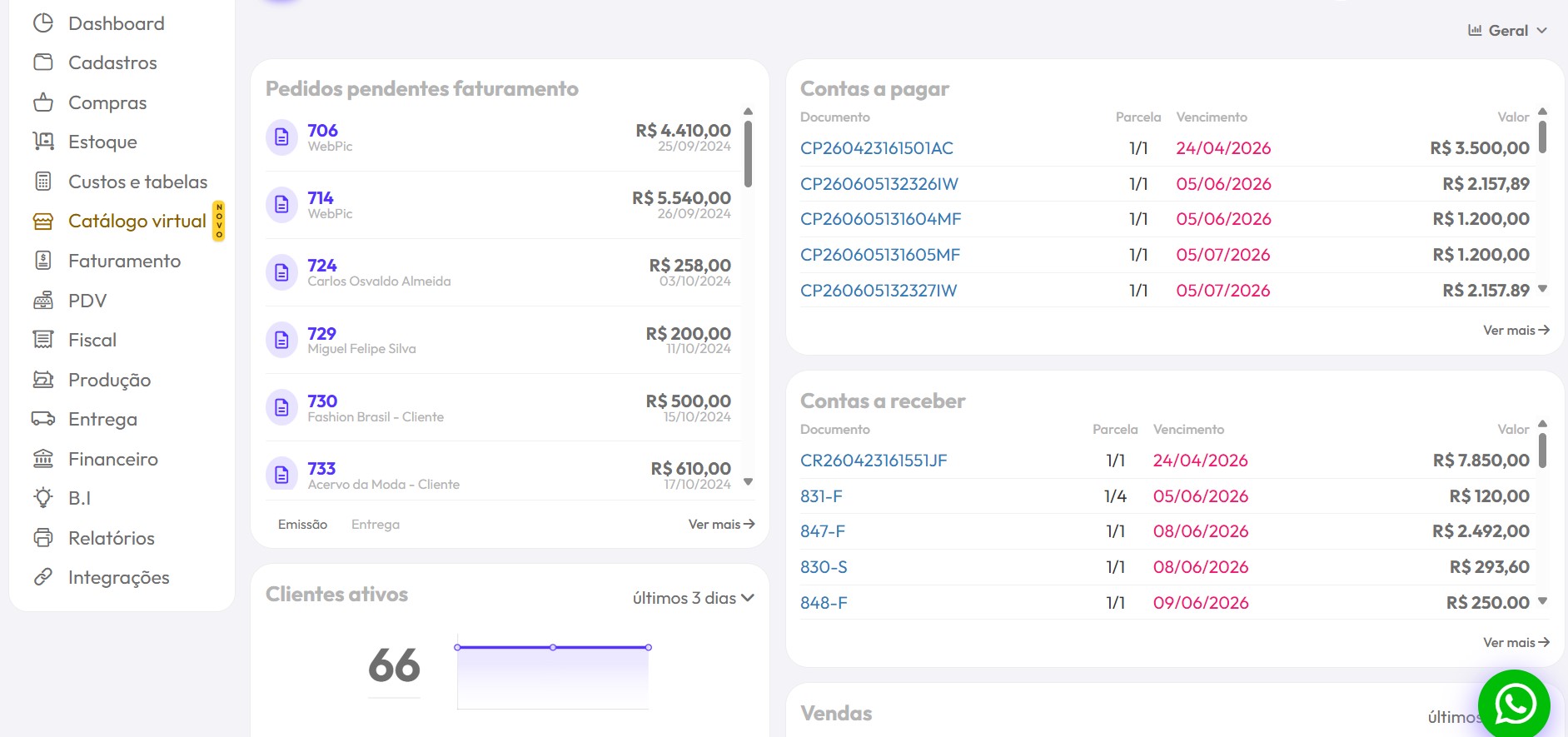 ERP Dapic para Confecções