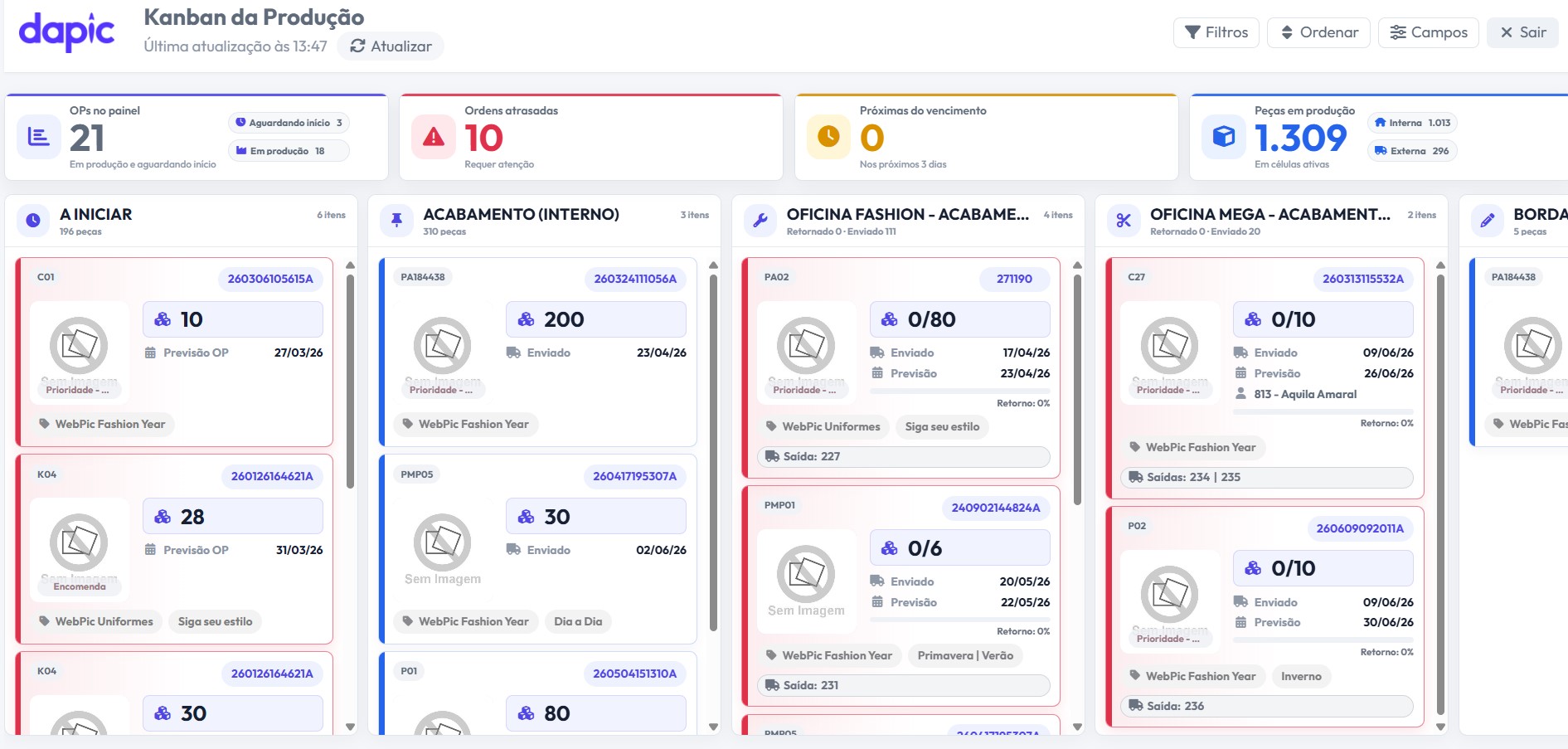 Implantação e Treinamento de ERP